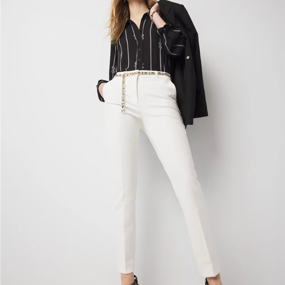 White House Black Market Slim Ankle Comfort Stretch Pants Size 2